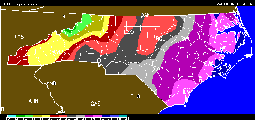 forecast map